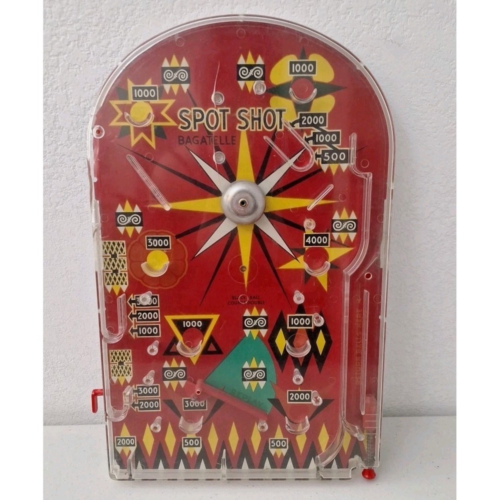vintage MARX  BAGATELLE tabletop marble pinball game - Picture 2 of 9